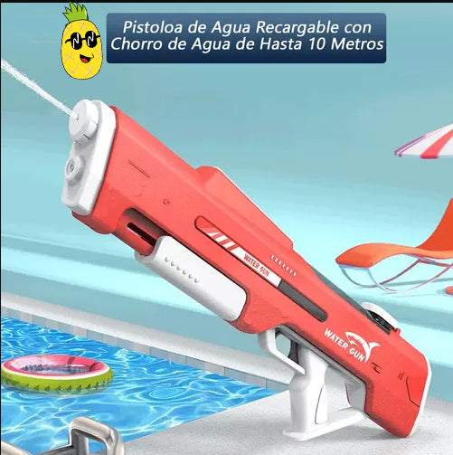 Pistola Agua Eléctrica Recargable