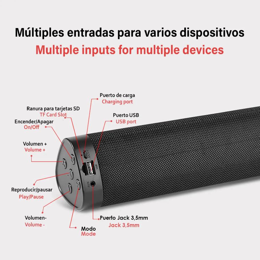 PARLANTE BLUETOOTH A500 HOME TV